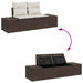 Set de canapele pentru grădină cu pernă 8 pcs Maro Rattan poli - WALTI WALTI