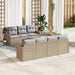 Set de canapele pentru grădină 8 pcs Bej, gri deschis - WALTI WALTI