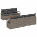 Set de canapele pentru grădină 8 pcs Gri - WALTI WALTI