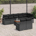 Set de canapele pentru grădină 9 pcs Negru - WALTI WALTI