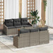 Set de canapele pentru grădină 7 pcs Gri - WALTI WALTI