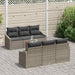 Set de canapele pentru grădină 7 pcs Gri - WALTI WALTI
