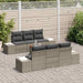 Set de canapele pentru grădină 7 pcs Gri - WALTI WALTI