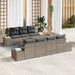 Set de canapele pentru grădină 8 pcs Gri - WALTI WALTI