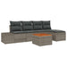 Set de canapele pentru grădină 6 pcs Gri - WALTI WALTI