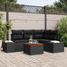 Set de canapele pentru grădină 5 pcs Negru - WALTI WALTI