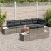 Set de canapele pentru grădină 9 pcs Gri - WALTI WALTI