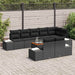 Set de canapele pentru grădină 9 pcs Negru - WALTI WALTI