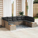 Set de canapele pentru grădină 5 pcs Gri 289 x 209 x 85 cm - WALTI WALTI