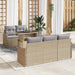 Set de canapele pentru grădină 6 pcs Bej 100 x 55 x 73 cm - WALTI WALTI