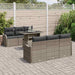 Set de canapele pentru grădină 7 pcs Gri 100 x 55 x 73 cm - WALTI WALTI