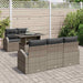 Set de canapele pentru grădină 6 pcs Gri 100 x 55 x 73 cm - WALTI WALTI