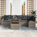 Set de canapele pentru grădină 7 pcs Gri 100 x 55 x 73 cm - WALTI WALTI