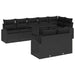 Set de canapele pentru grădină 9 pcs Negru Rattan poli - WALTI WALTI