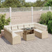 Set de canapele pentru grădină 10 pcs Bej Rattan poli - WALTI WALTI