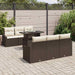 Set de canapele pentru grădină 7 pcs Maro Rattan poli - WALTI WALTI