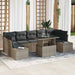 Set de canapele pentru grădină 8 pcs Gri 100 x 55 x 73 cm - WALTI WALTI