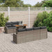 Set de canapele pentru grădină 8 pcs Gri Rattan poli - WALTI WALTI