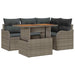 Set de canapele pentru grădină 5 pcs Gri Rattan poli - WALTI WALTI
