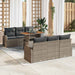 Set de canapele pentru grădină 7 pcs Gri Rattan poli - WALTI WALTI