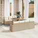 Set de canapele pentru grădină 8 pcs Bej Rattan poli - WALTI WALTI