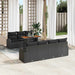 Set de canapele pentru grădină 8 pcs Negru Rattan poli - WALTI WALTI