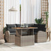 Set de canapele pentru grădină 5 pcs Gri Rattan poli - WALTI WALTI
