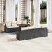 Set de canapele pentru grădină 9 pcs Negru Rattan poli - WALTI WALTI
