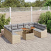 Set de canapele pentru grădină 10 pcs Bej Rattan poli - WALTI WALTI