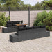 Set de canapele pentru grădină 8 pcs Negru Rattan poli - WALTI WALTI