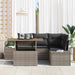 Set de canapele pentru grădină 5 pcs Gri Rattan poli - WALTI WALTI