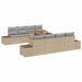 Set de canapele pentru grădină 9 pcs Bej Rattan poli - WALTI WALTI