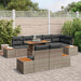 Set de canapele pentru grădină 9 pcs Gri Rattan poli - WALTI WALTI