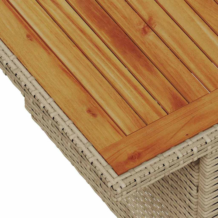 Set de canapele pentru grădină cu pernă 7 pcs Bej poliratan - WALTI WALTI