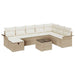 Set de canapele pentru grădină 9 buc. Rattan poli - WALTI WALTI