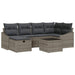 Set de canapele pentru grădină 7 pcs Gri 55 x 62 x 69 cm - WALTI WALTI