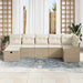 Set de canapele pentru grădină 7 pcs Bej 55 x 62 x 69 cm - WALTI WALTI