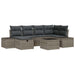 Set de canapele pentru grădină 7 pcs Gri 55 x 62 x 69 cm - WALTI WALTI