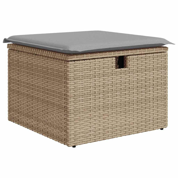 Set de canapea cu pernă 7 pcs poliratan - WALTI WALTI