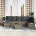 Set de canapele pentru grădină 8 pcs Gri 55 x 62 x 69 cm - WALTI WALTI