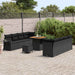Set de canapele pentru grădină 11 pcs Negru Rattan poli - WALTI WALTI
