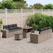 Set de canapele pentru grădină 9 pcs Gri Rattan poli - WALTI WALTI