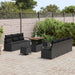 Set de canapele pentru grădină 10 pcs Negru Rattan poli - WALTI WALTI
