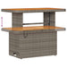 Set de canapea de grădină cu 12 piese și perne, gri, din ratan poliester - WALTI WALTI