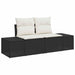 Set de canapele pentru grădină 8 buc. Negru poliratan - WALTI WALTI