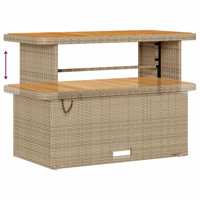 Set de canapele pentru grădină 9 pcs Bej poliratan - WALTI WALTI