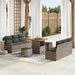 Set de canapele pentru grădină 9 pcs Gri Rattan poli - WALTI WALTI