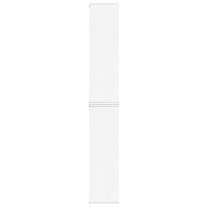 Dulapuri laterale 4 buc ODDA alb 40x24x79 cm lemn masiv de pin WALTI