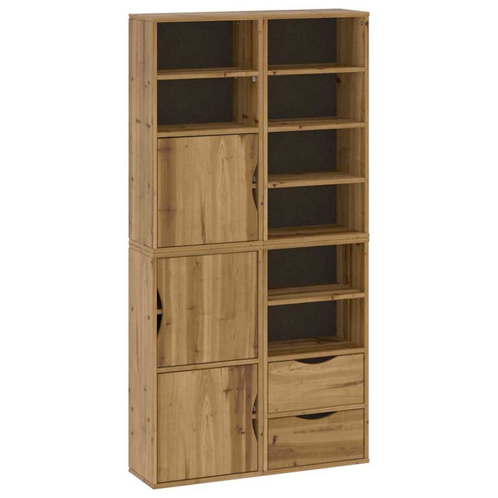 Dulapuri laterale 4 buc "ODDA" 40x24x79 cm lemn masiv de pin WALTI
