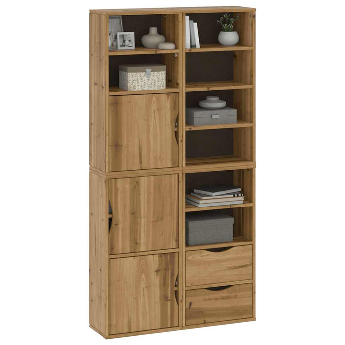 Dulapuri laterale 4 buc "ODDA" 40x24x79 cm lemn masiv de pin WALTI